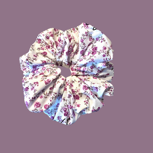 Lila Sommaräng Scrunchie XXL